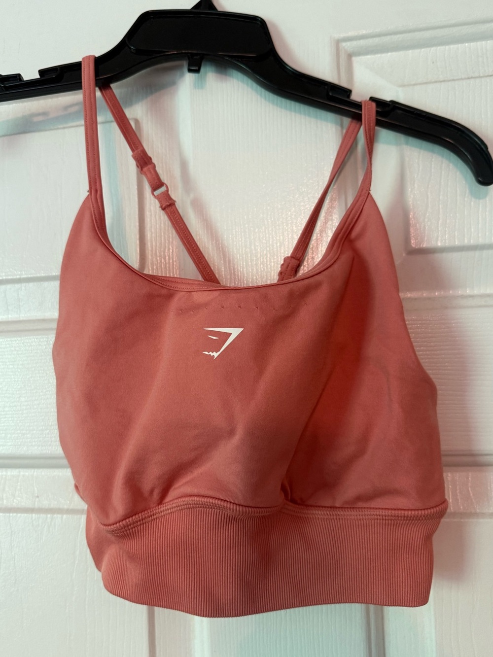 Gymshark Seamless Crop Sports Bra - Dusty Rose